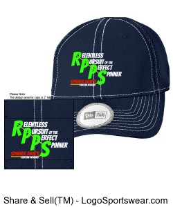RPPS New Era - Stretch Mesh Contrast Stitch Cap Design Zoom